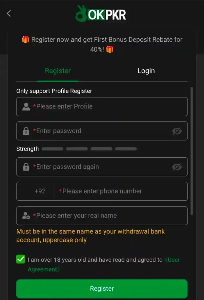 OKPKR Register 
